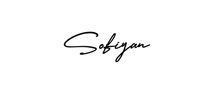 Create a beautiful signature design for name Sofiyan. With this signature (AmerikaSignatureDemo-Regular) fonts, you can make a handwritten signature for free. Sofiyan signature style 3 images and pictures png