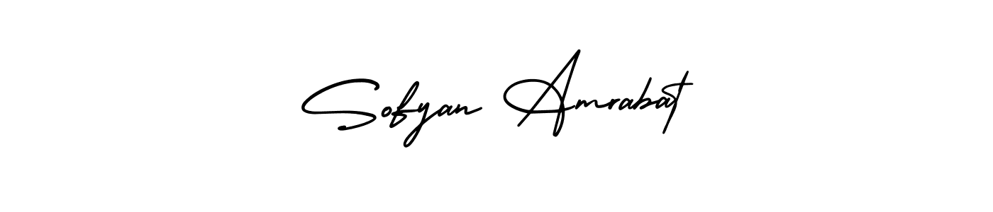 Make a beautiful signature design for name Sofyan Amrabat. With this signature (AmerikaSignatureDemo-Regular) style, you can create a handwritten signature for free. Sofyan Amrabat signature style 3 images and pictures png