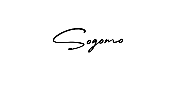 Make a beautiful signature design for name Sogomo. With this signature (AmerikaSignatureDemo-Regular) style, you can create a handwritten signature for free. Sogomo signature style 3 images and pictures png