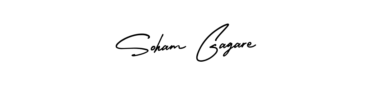 AmerikaSignatureDemo-Regular is a professional signature style that is perfect for those who want to add a touch of class to their signature. It is also a great choice for those who want to make their signature more unique. Get Soham Gagare name to fancy signature for free. Soham Gagare signature style 3 images and pictures png