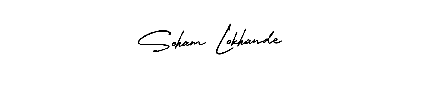 Also we have Soham Lokhande name is the best signature style. Create professional handwritten signature collection using AmerikaSignatureDemo-Regular autograph style. Soham Lokhande signature style 3 images and pictures png