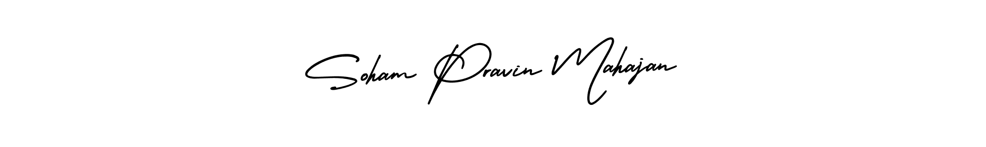 You can use this online signature creator to create a handwritten signature for the name Soham Pravin Mahajan. This is the best online autograph maker. Soham Pravin Mahajan signature style 3 images and pictures png