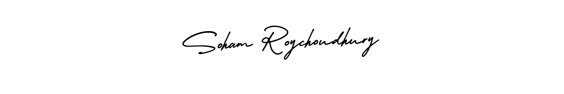 Make a beautiful signature design for name Soham Roychoudhury. Use this online signature maker to create a handwritten signature for free. Soham Roychoudhury signature style 3 images and pictures png
