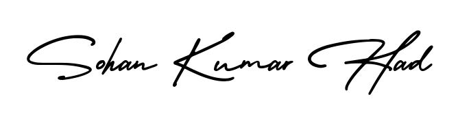 Also we have Sohan Kumar Had name is the best signature style. Create professional handwritten signature collection using AmerikaSignatureDemo-Regular autograph style. Sohan Kumar Had signature style 3 images and pictures png