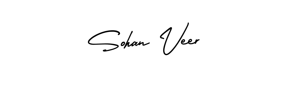 AmerikaSignatureDemo-Regular is a professional signature style that is perfect for those who want to add a touch of class to their signature. It is also a great choice for those who want to make their signature more unique. Get Sohan Veer name to fancy signature for free. Sohan Veer signature style 3 images and pictures png