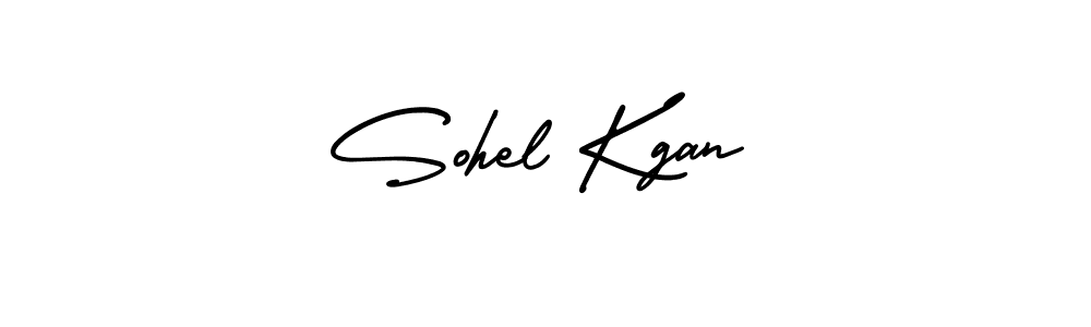 Make a beautiful signature design for name Sohel Kgan. With this signature (AmerikaSignatureDemo-Regular) style, you can create a handwritten signature for free. Sohel Kgan signature style 3 images and pictures png