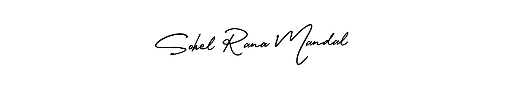 Also You can easily find your signature by using the search form. We will create Sohel Rana Mandal name handwritten signature images for you free of cost using AmerikaSignatureDemo-Regular sign style. Sohel Rana Mandal signature style 3 images and pictures png