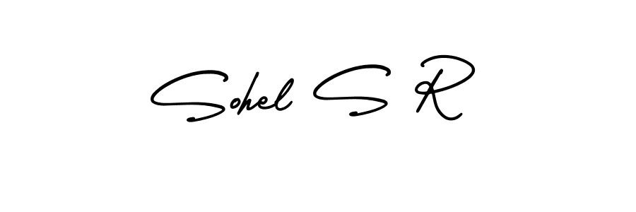 Make a beautiful signature design for name Sohel S R. Use this online signature maker to create a handwritten signature for free. Sohel S R signature style 3 images and pictures png