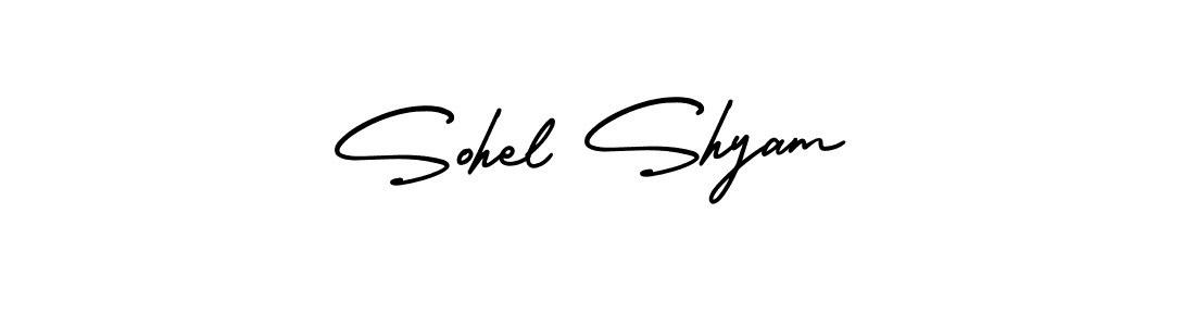 Make a beautiful signature design for name Sohel Shyam. With this signature (AmerikaSignatureDemo-Regular) style, you can create a handwritten signature for free. Sohel Shyam signature style 3 images and pictures png