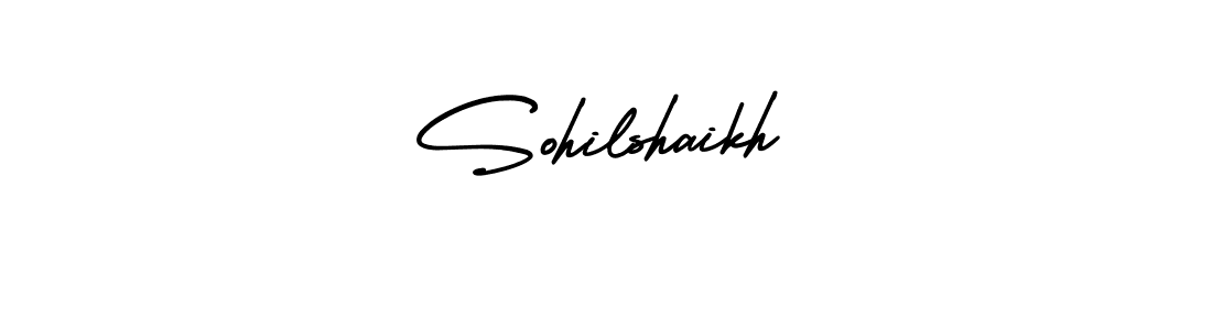 Also we have Sohilshaikh name is the best signature style. Create professional handwritten signature collection using AmerikaSignatureDemo-Regular autograph style. Sohilshaikh signature style 3 images and pictures png