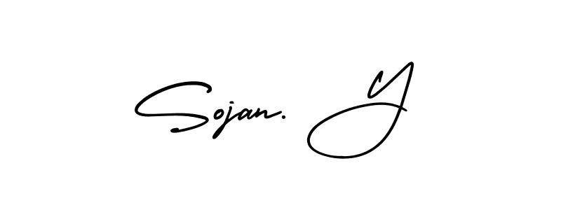 Best and Professional Signature Style for Sojan. Y. AmerikaSignatureDemo-Regular Best Signature Style Collection. Sojan. Y signature style 3 images and pictures png