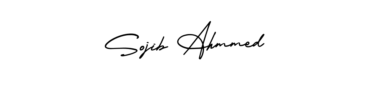 Best and Professional Signature Style for Sojib Ahmmed. AmerikaSignatureDemo-Regular Best Signature Style Collection. Sojib Ahmmed signature style 3 images and pictures png