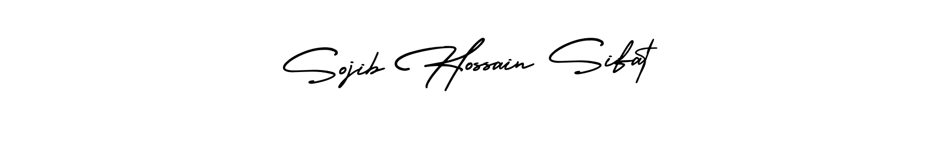 AmerikaSignatureDemo-Regular is a professional signature style that is perfect for those who want to add a touch of class to their signature. It is also a great choice for those who want to make their signature more unique. Get Sojib Hossain Sifat name to fancy signature for free. Sojib Hossain Sifat signature style 3 images and pictures png