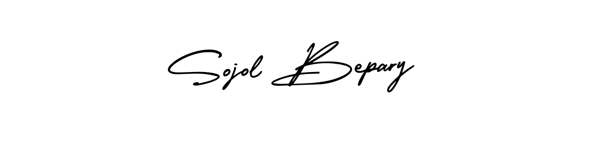 The best way (AmerikaSignatureDemo-Regular) to make a short signature is to pick only two or three words in your name. The name Sojol Bepary include a total of six letters. For converting this name. Sojol Bepary signature style 3 images and pictures png