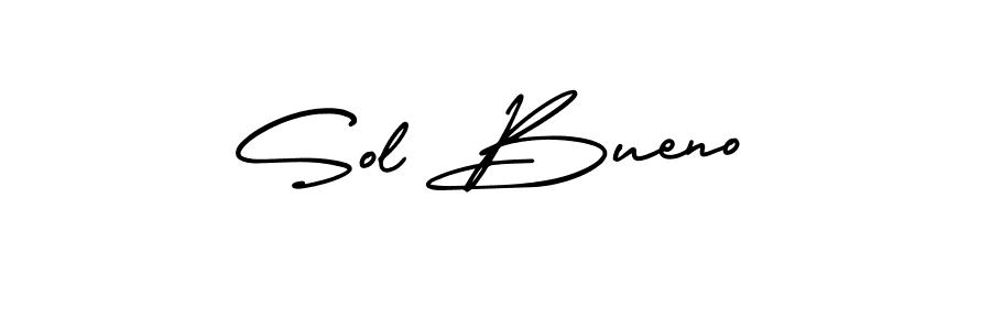 Also we have Sol Bueno name is the best signature style. Create professional handwritten signature collection using AmerikaSignatureDemo-Regular autograph style. Sol Bueno signature style 3 images and pictures png