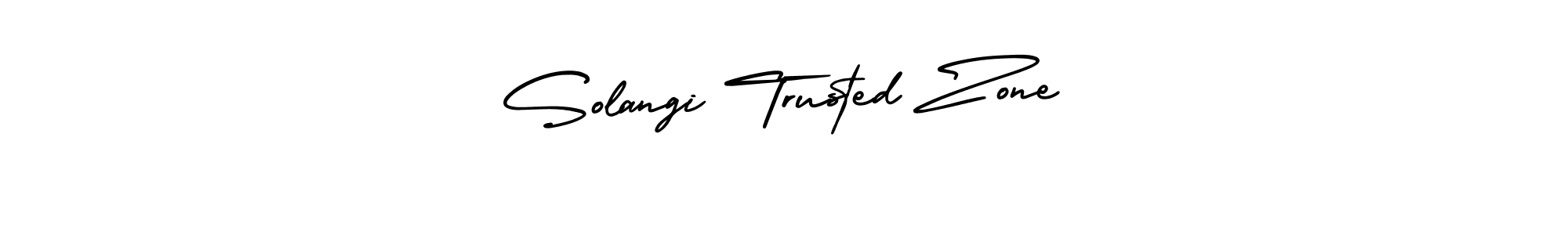 Also You can easily find your signature by using the search form. We will create Solangi Trusted Zone name handwritten signature images for you free of cost using AmerikaSignatureDemo-Regular sign style. Solangi Trusted Zone signature style 3 images and pictures png
