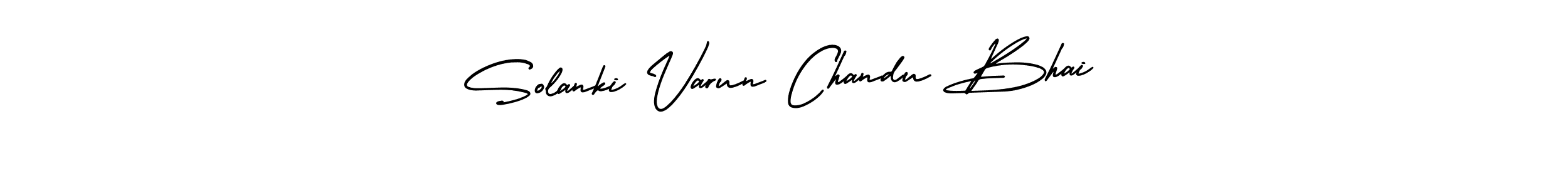 Make a beautiful signature design for name Solanki Varun Chandu Bhai. Use this online signature maker to create a handwritten signature for free. Solanki Varun Chandu Bhai signature style 3 images and pictures png