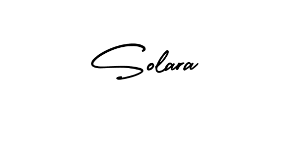 How to make Solara signature? AmerikaSignatureDemo-Regular is a professional autograph style. Create handwritten signature for Solara name. Solara signature style 3 images and pictures png