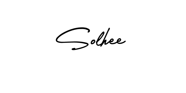 AmerikaSignatureDemo-Regular is a professional signature style that is perfect for those who want to add a touch of class to their signature. It is also a great choice for those who want to make their signature more unique. Get Solhee name to fancy signature for free. Solhee signature style 3 images and pictures png