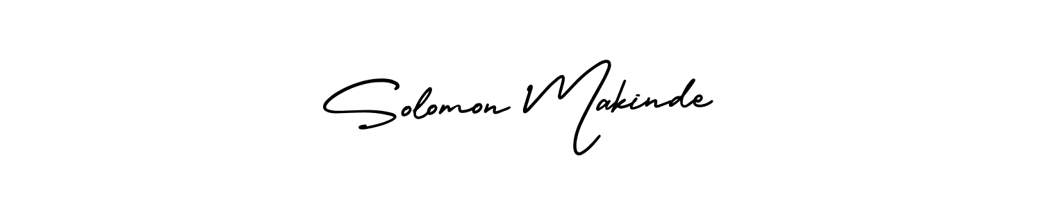 Best and Professional Signature Style for Solomon Makinde. AmerikaSignatureDemo-Regular Best Signature Style Collection. Solomon Makinde signature style 3 images and pictures png