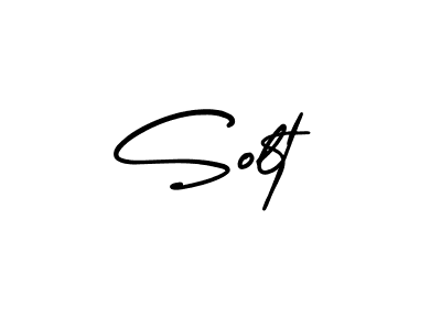 How to make Solt signature? AmerikaSignatureDemo-Regular is a professional autograph style. Create handwritten signature for Solt name. Solt signature style 3 images and pictures png