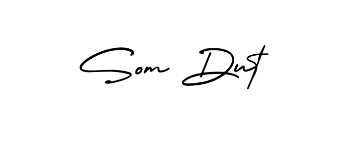 Best and Professional Signature Style for Som Dut. AmerikaSignatureDemo-Regular Best Signature Style Collection. Som Dut signature style 3 images and pictures png