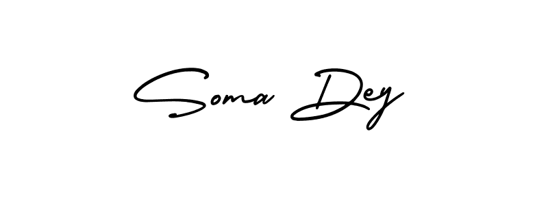 Make a beautiful signature design for name Soma Dey. Use this online signature maker to create a handwritten signature for free. Soma Dey signature style 3 images and pictures png