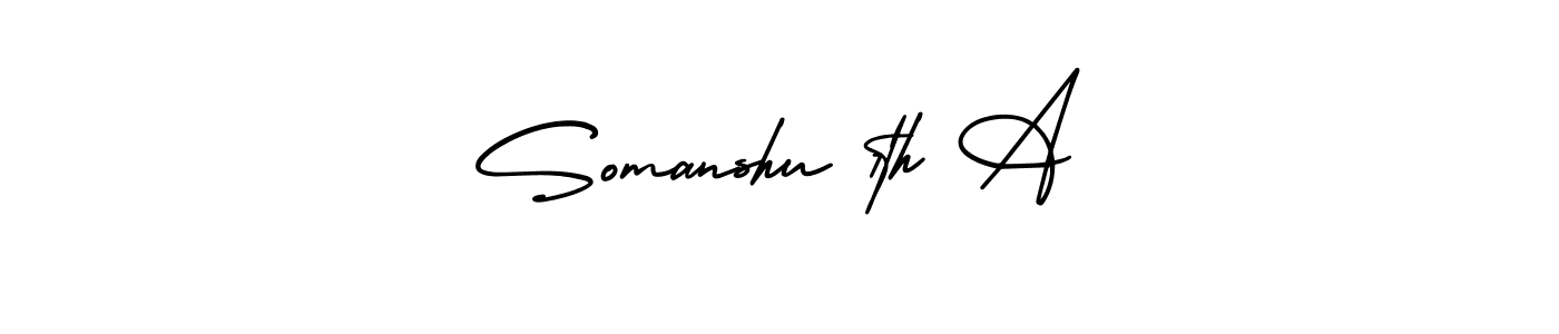 Once you've used our free online signature maker to create your best signature AmerikaSignatureDemo-Regular style, it's time to enjoy all of the benefits that Somanshu 7th A name signing documents. Somanshu 7th A signature style 3 images and pictures png