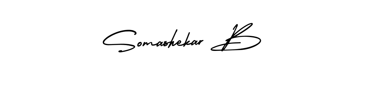 Also we have Somashekar B name is the best signature style. Create professional handwritten signature collection using AmerikaSignatureDemo-Regular autograph style. Somashekar B signature style 3 images and pictures png