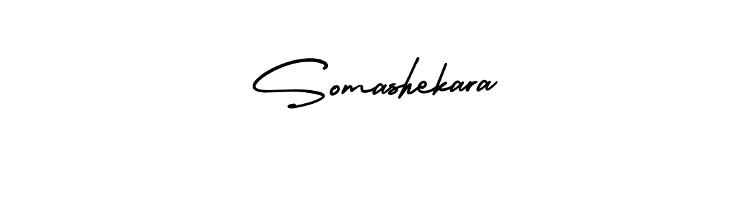 Somashekara stylish signature style. Best Handwritten Sign (AmerikaSignatureDemo-Regular) for my name. Handwritten Signature Collection Ideas for my name Somashekara. Somashekara signature style 3 images and pictures png