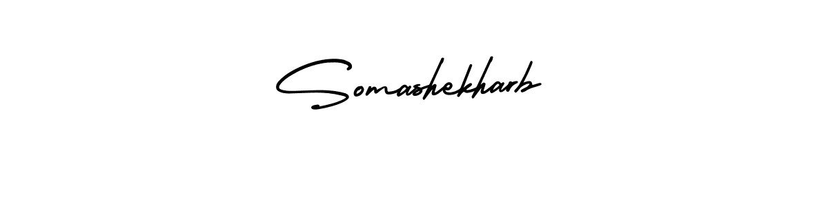 The best way (AmerikaSignatureDemo-Regular) to make a short signature is to pick only two or three words in your name. The name Somashekharb include a total of six letters. For converting this name. Somashekharb signature style 3 images and pictures png