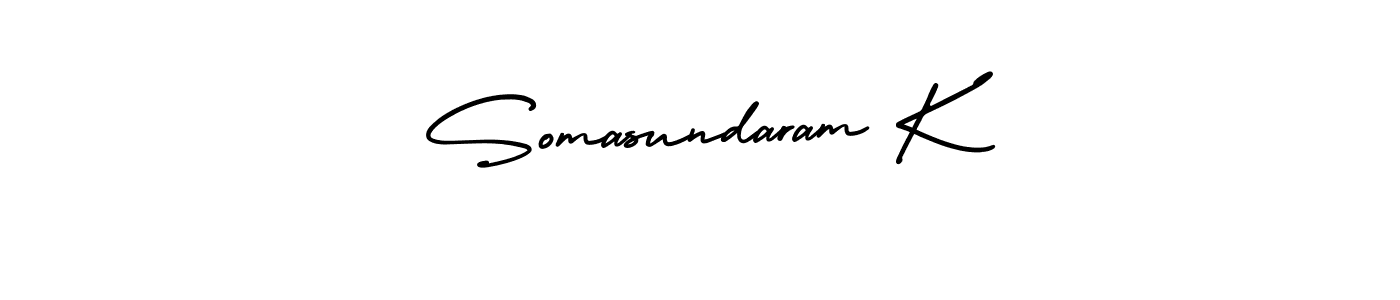 Also we have Somasundaram K name is the best signature style. Create professional handwritten signature collection using AmerikaSignatureDemo-Regular autograph style. Somasundaram K signature style 3 images and pictures png