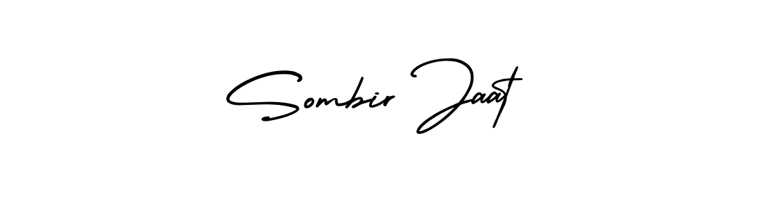 if you are searching for the best signature style for your name Sombir Jaat. so please give up your signature search. here we have designed multiple signature styles  using AmerikaSignatureDemo-Regular. Sombir Jaat signature style 3 images and pictures png