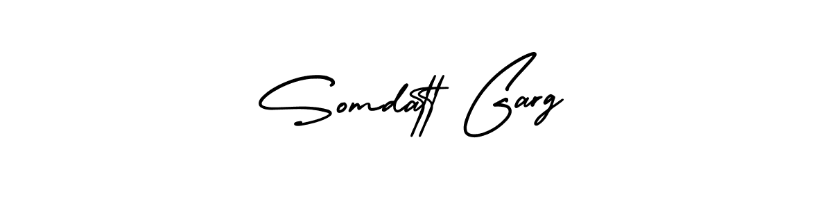 Best and Professional Signature Style for Somdatt Garg. AmerikaSignatureDemo-Regular Best Signature Style Collection. Somdatt Garg signature style 3 images and pictures png