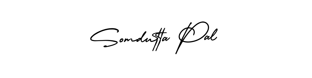 Somdutta Pal stylish signature style. Best Handwritten Sign (AmerikaSignatureDemo-Regular) for my name. Handwritten Signature Collection Ideas for my name Somdutta Pal. Somdutta Pal signature style 3 images and pictures png