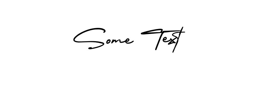Also You can easily find your signature by using the search form. We will create Some Text name handwritten signature images for you free of cost using AmerikaSignatureDemo-Regular sign style. Some Text signature style 3 images and pictures png