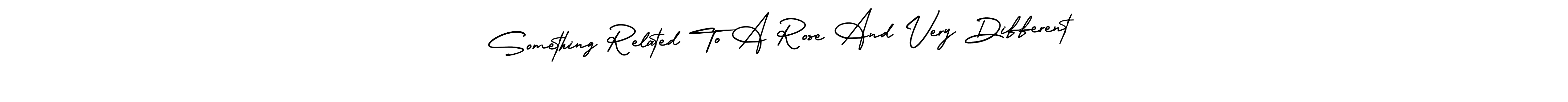 How to make Something Related To A Rose And Very Different signature? AmerikaSignatureDemo-Regular is a professional autograph style. Create handwritten signature for Something Related To A Rose And Very Different name. Something Related To A Rose And Very Different signature style 3 images and pictures png