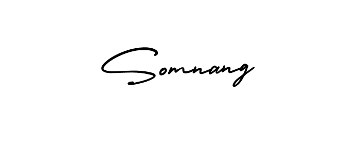 You can use this online signature creator to create a handwritten signature for the name Somnang. This is the best online autograph maker. Somnang signature style 3 images and pictures png