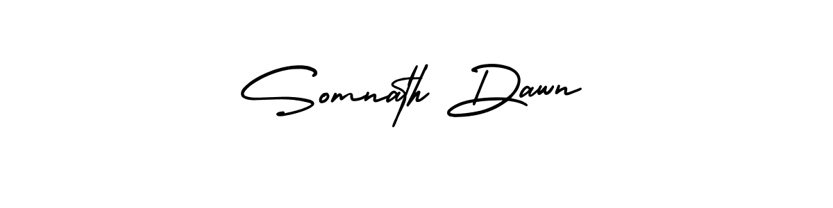 Use a signature maker to create a handwritten signature online. With this signature software, you can design (AmerikaSignatureDemo-Regular) your own signature for name Somnath Dawn. Somnath Dawn signature style 3 images and pictures png
