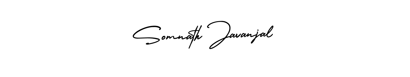 Make a short Somnath Javanjal signature style. Manage your documents anywhere anytime using AmerikaSignatureDemo-Regular. Create and add eSignatures, submit forms, share and send files easily. Somnath Javanjal signature style 3 images and pictures png