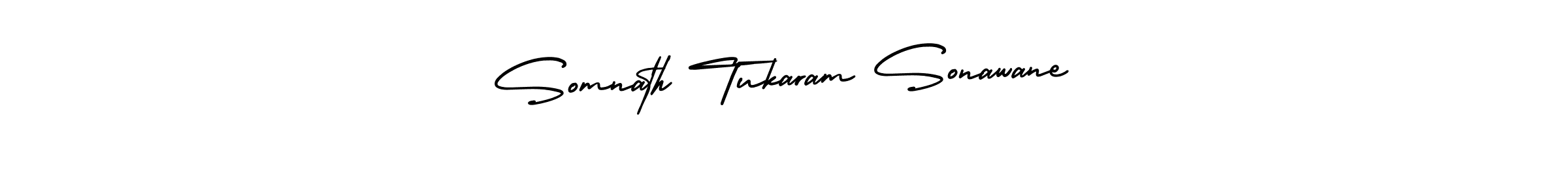 You should practise on your own different ways (AmerikaSignatureDemo-Regular) to write your name (Somnath Tukaram Sonawane) in signature. don't let someone else do it for you. Somnath Tukaram Sonawane signature style 3 images and pictures png