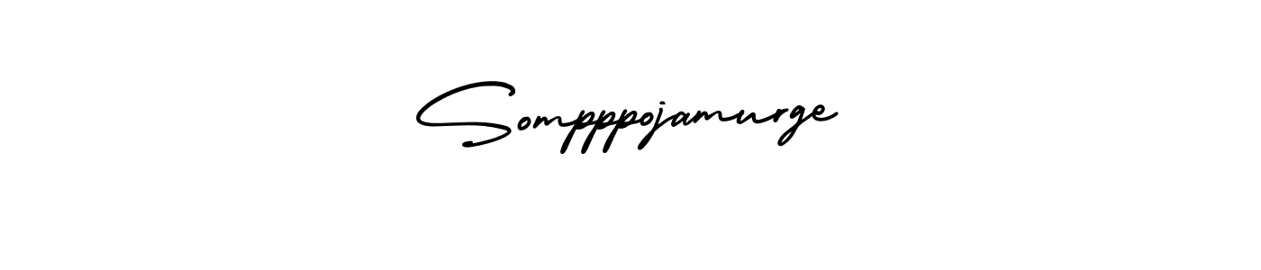 How to make Sompppojamurge signature? AmerikaSignatureDemo-Regular is a professional autograph style. Create handwritten signature for Sompppojamurge name. Sompppojamurge signature style 3 images and pictures png