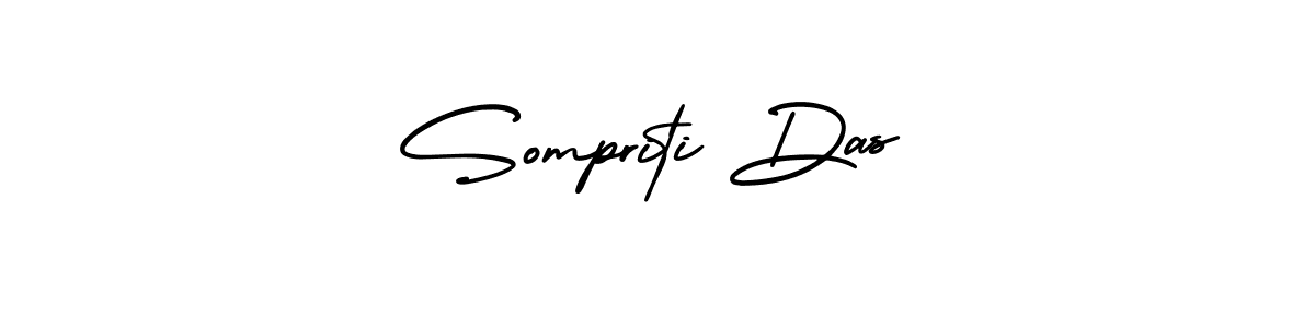 Create a beautiful signature design for name Sompriti Das. With this signature (AmerikaSignatureDemo-Regular) fonts, you can make a handwritten signature for free. Sompriti Das signature style 3 images and pictures png