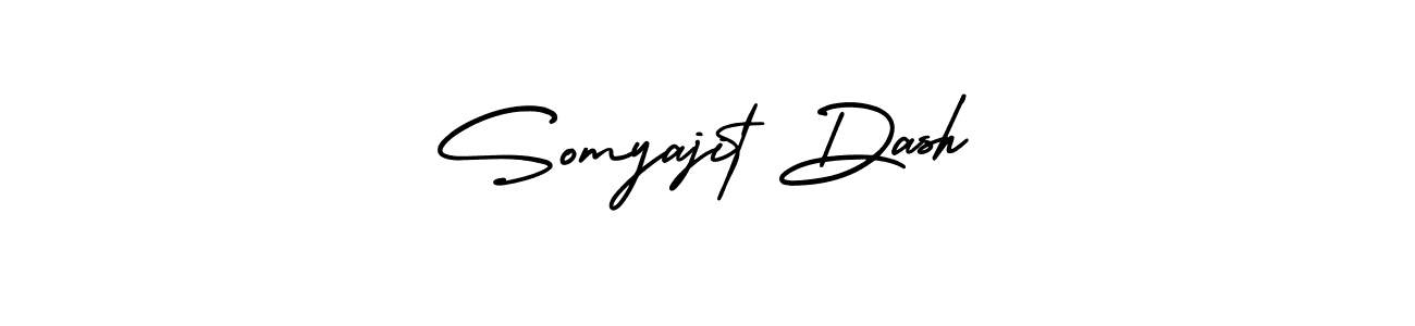 Design your own signature with our free online signature maker. With this signature software, you can create a handwritten (AmerikaSignatureDemo-Regular) signature for name Somyajit Dash. Somyajit Dash signature style 3 images and pictures png