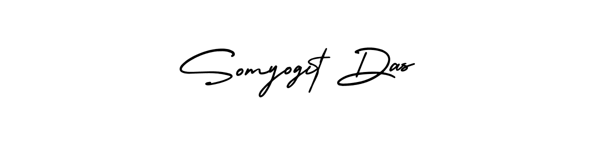 Create a beautiful signature design for name Somyogit Das. With this signature (AmerikaSignatureDemo-Regular) fonts, you can make a handwritten signature for free. Somyogit Das signature style 3 images and pictures png