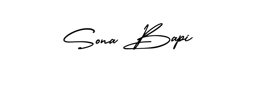 Also we have Sona Bapi name is the best signature style. Create professional handwritten signature collection using AmerikaSignatureDemo-Regular autograph style. Sona Bapi signature style 3 images and pictures png