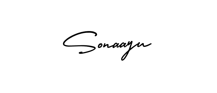 Make a beautiful signature design for name Sonaayu. Use this online signature maker to create a handwritten signature for free. Sonaayu signature style 3 images and pictures png