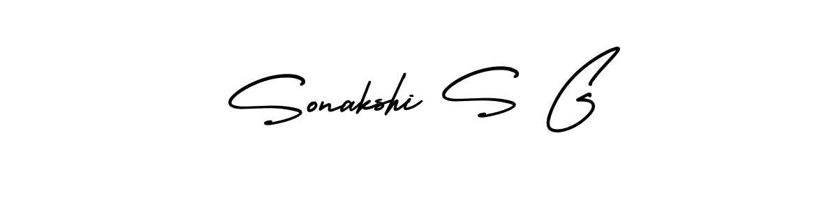 Make a beautiful signature design for name Sonakshi S G. Use this online signature maker to create a handwritten signature for free. Sonakshi S G signature style 3 images and pictures png