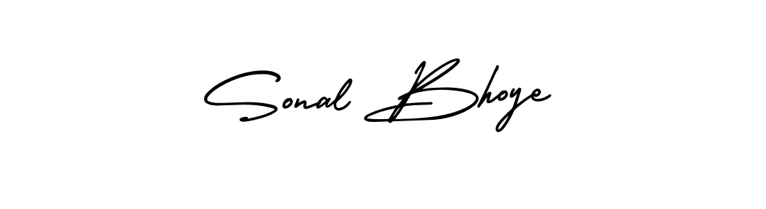 Also You can easily find your signature by using the search form. We will create Sonal Bhoye name handwritten signature images for you free of cost using AmerikaSignatureDemo-Regular sign style. Sonal Bhoye signature style 3 images and pictures png