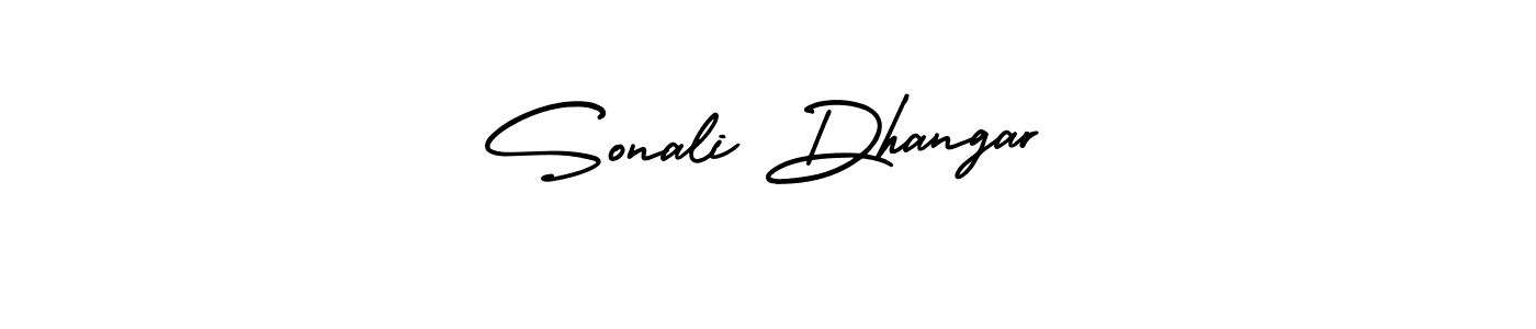 AmerikaSignatureDemo-Regular is a professional signature style that is perfect for those who want to add a touch of class to their signature. It is also a great choice for those who want to make their signature more unique. Get Sonali Dhangar name to fancy signature for free. Sonali Dhangar signature style 3 images and pictures png